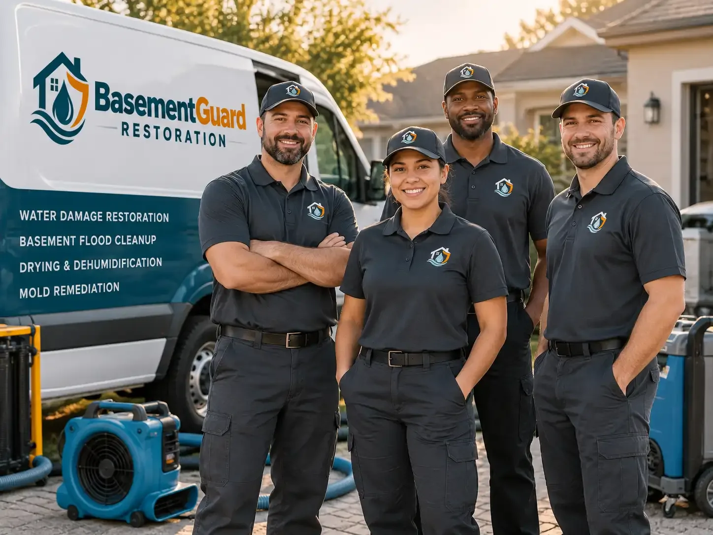 Basement Water Damage Restoration company in Brethren, MI